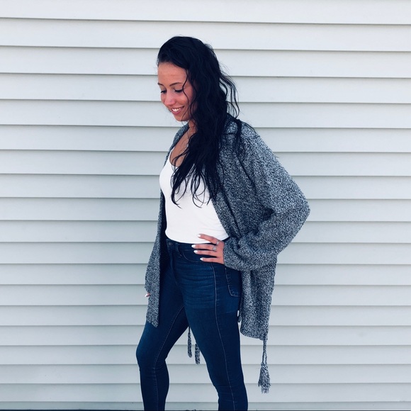 Boyfriend Open Cardigan - Picture 3 of 6